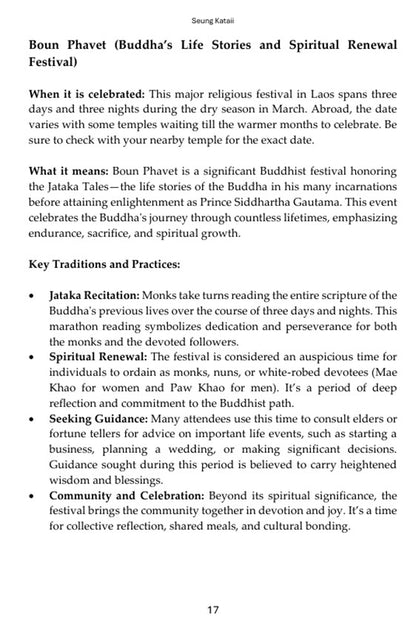 Rediscover Theravada Buddhism, Timeless Teachings for Lao Families